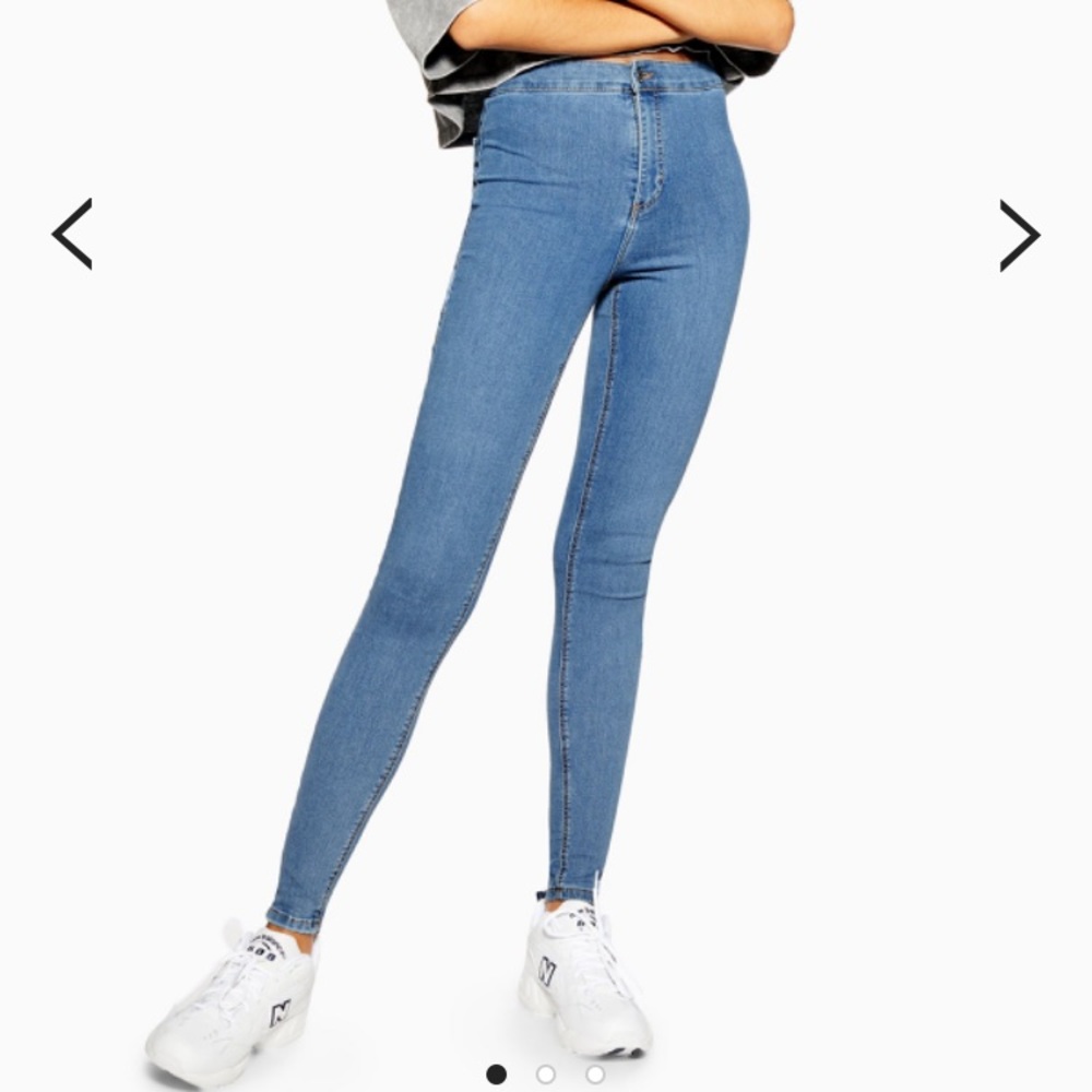 Top shop Joni motto jeans size 26